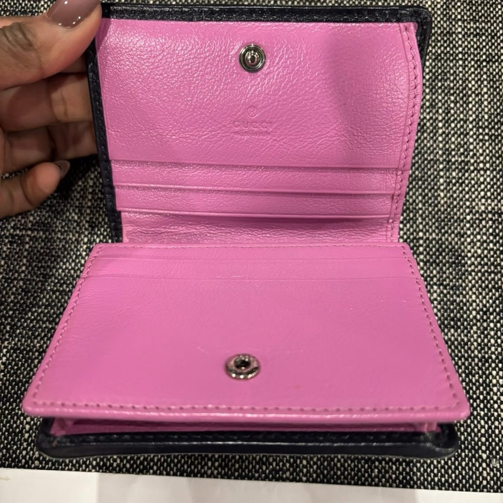 EUC Authentic Gucci Colorful Green, Yellow and Pink Wallet - Picture 2 of 8